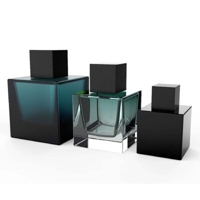 Square perfume bottle