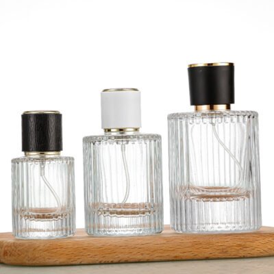 Round-edged perfume bottle