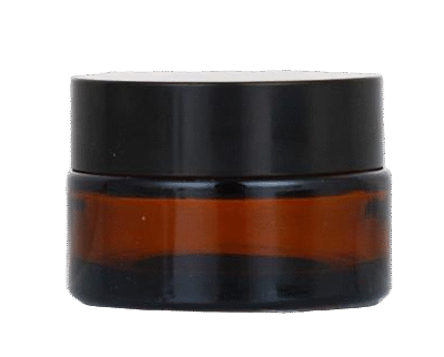 15ml Brown Cream jar