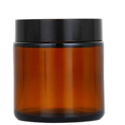 200ml Brown Cream jar